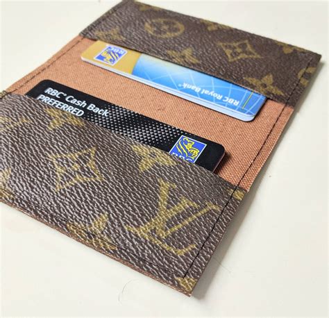 used lv card holder